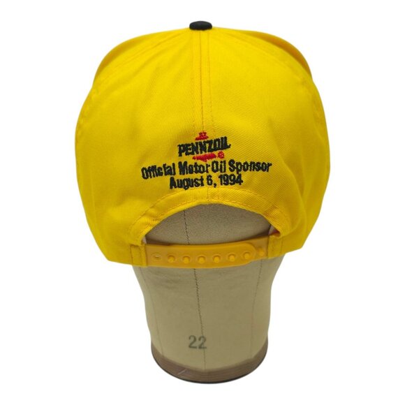 Backyard 400 Inaugural Race Snapback Cap Trucker 1994 Hat DeLong USA Made - Picture 4 of 14